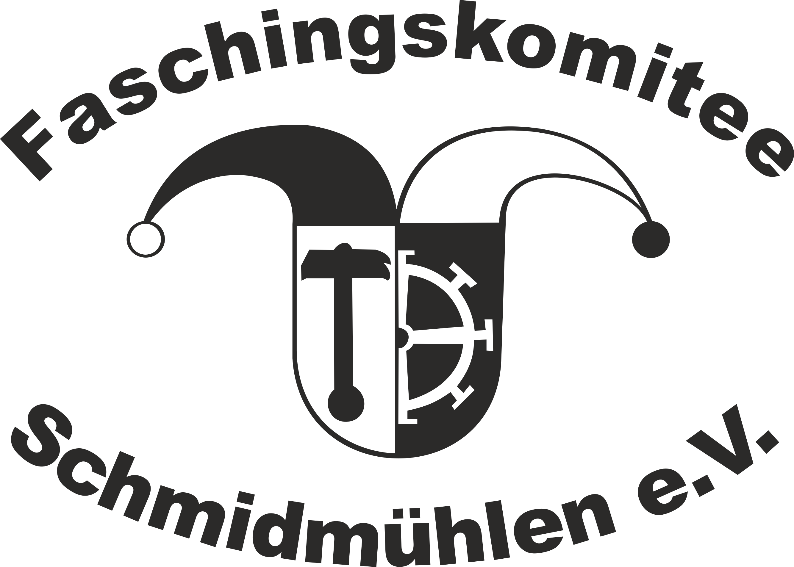 Faschingskomitee Schmidmuehlen Logo