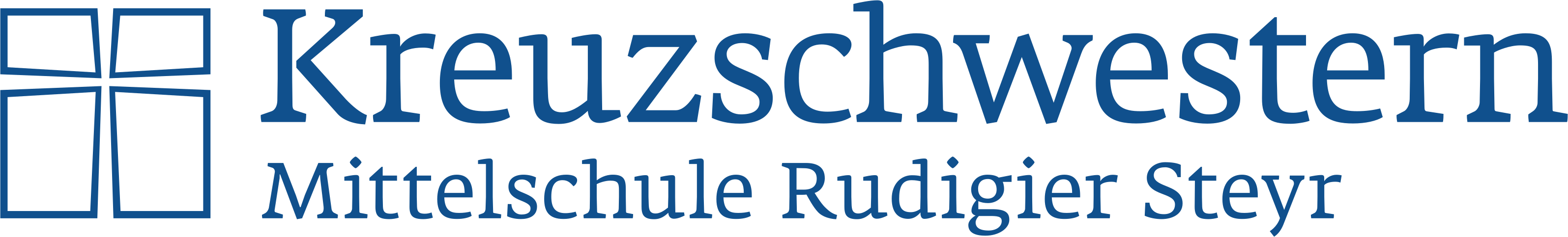 Mittelschule Rudigier Steyr Logo