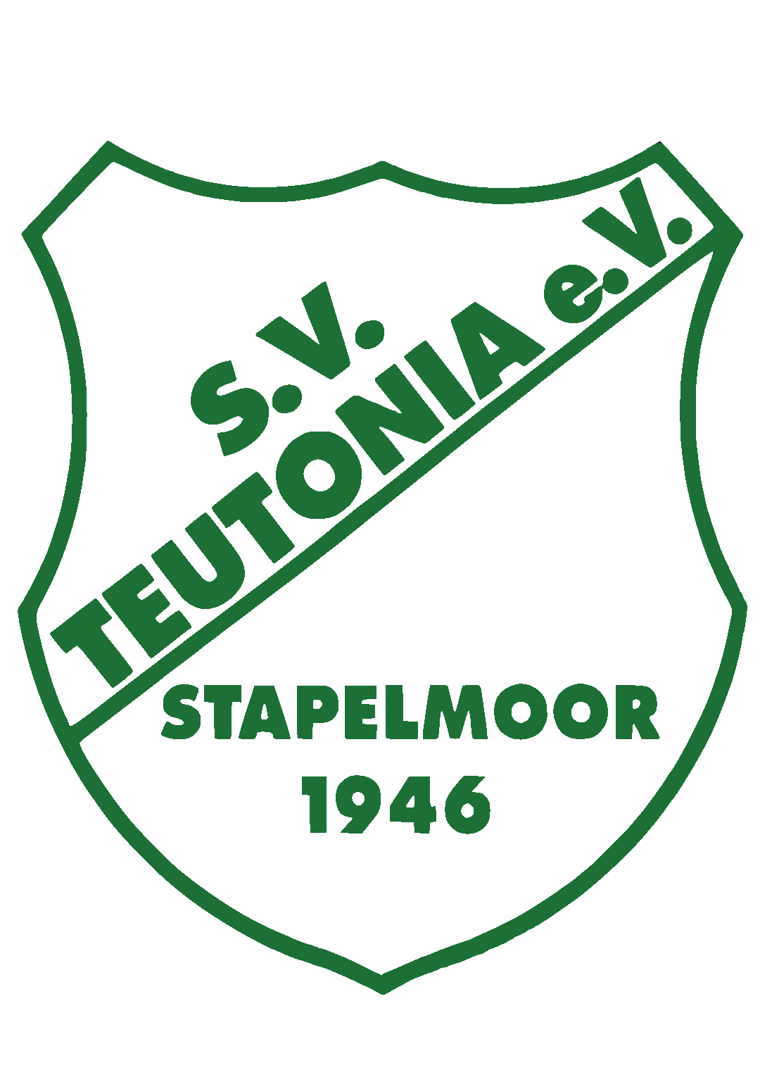 SV Teutonia Stapelmoor - Torwart Logo