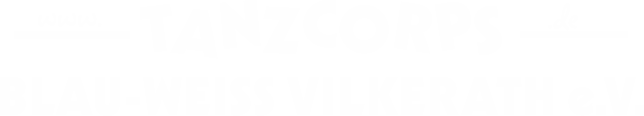Tanzcorps Blau-Weiss Vilkerath e.V. Logo