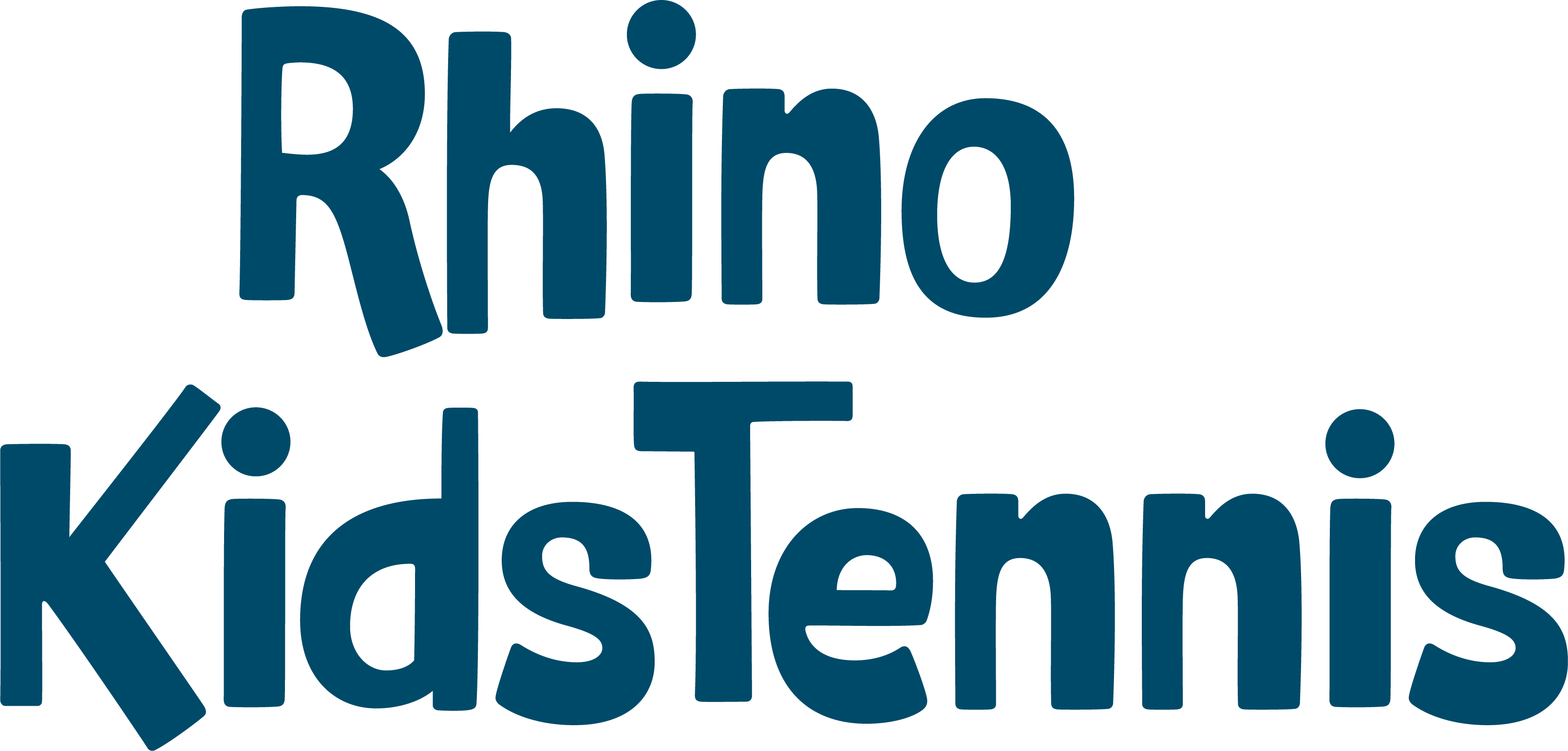 Rhino Kids Tennis Logo