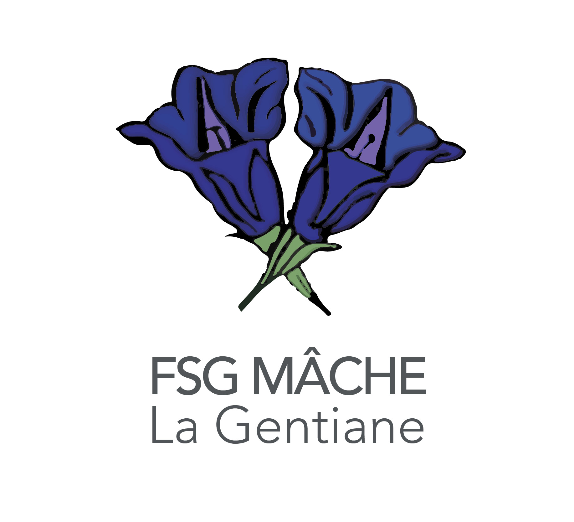 La Gentiane - sté de gym Mâche Logo