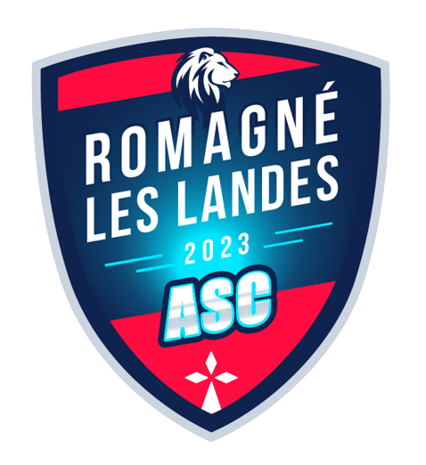 ASC ROMAGNE . LES LANDES Logo
