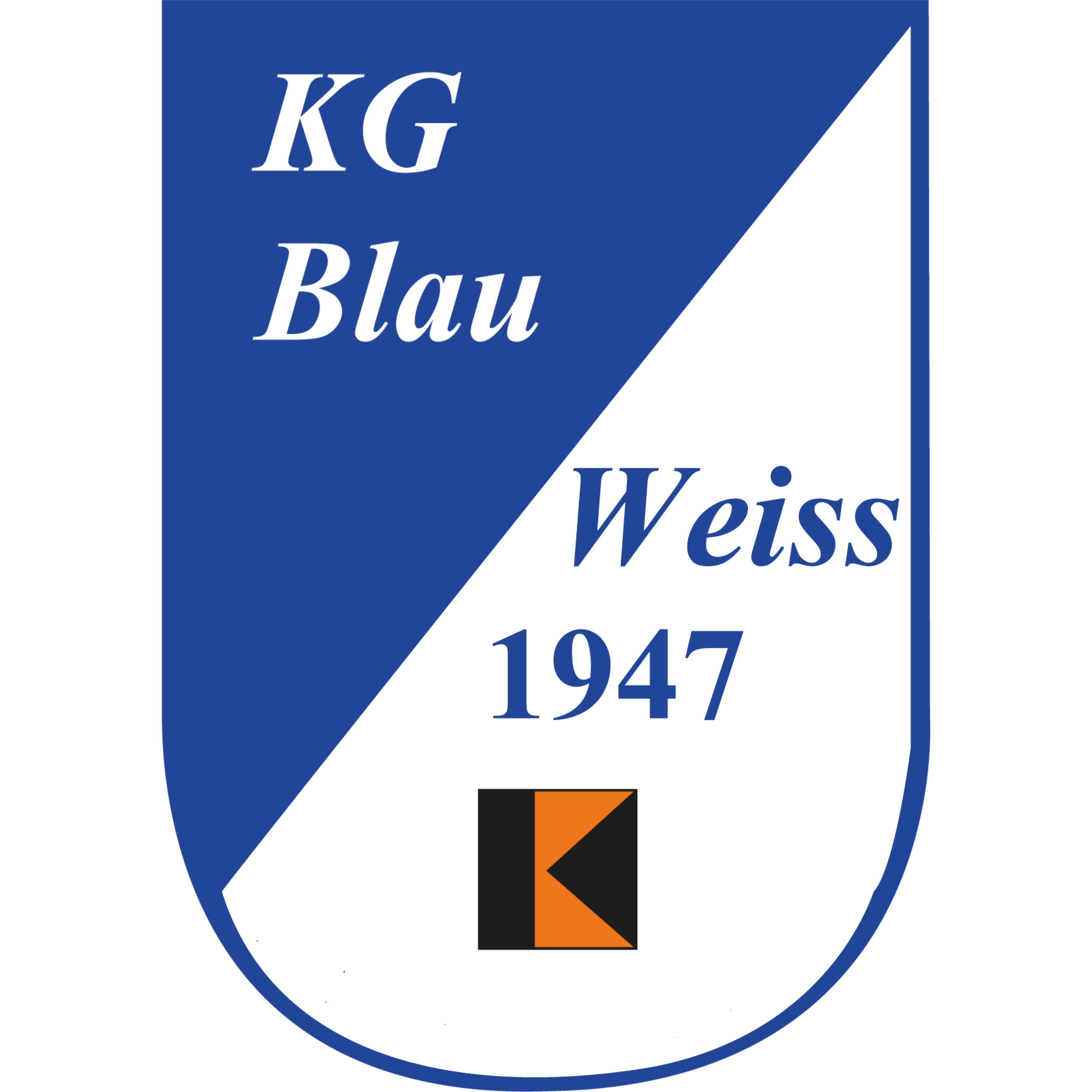 Karnevalsgesellschaft Blau Weiss 1947 KF Logo