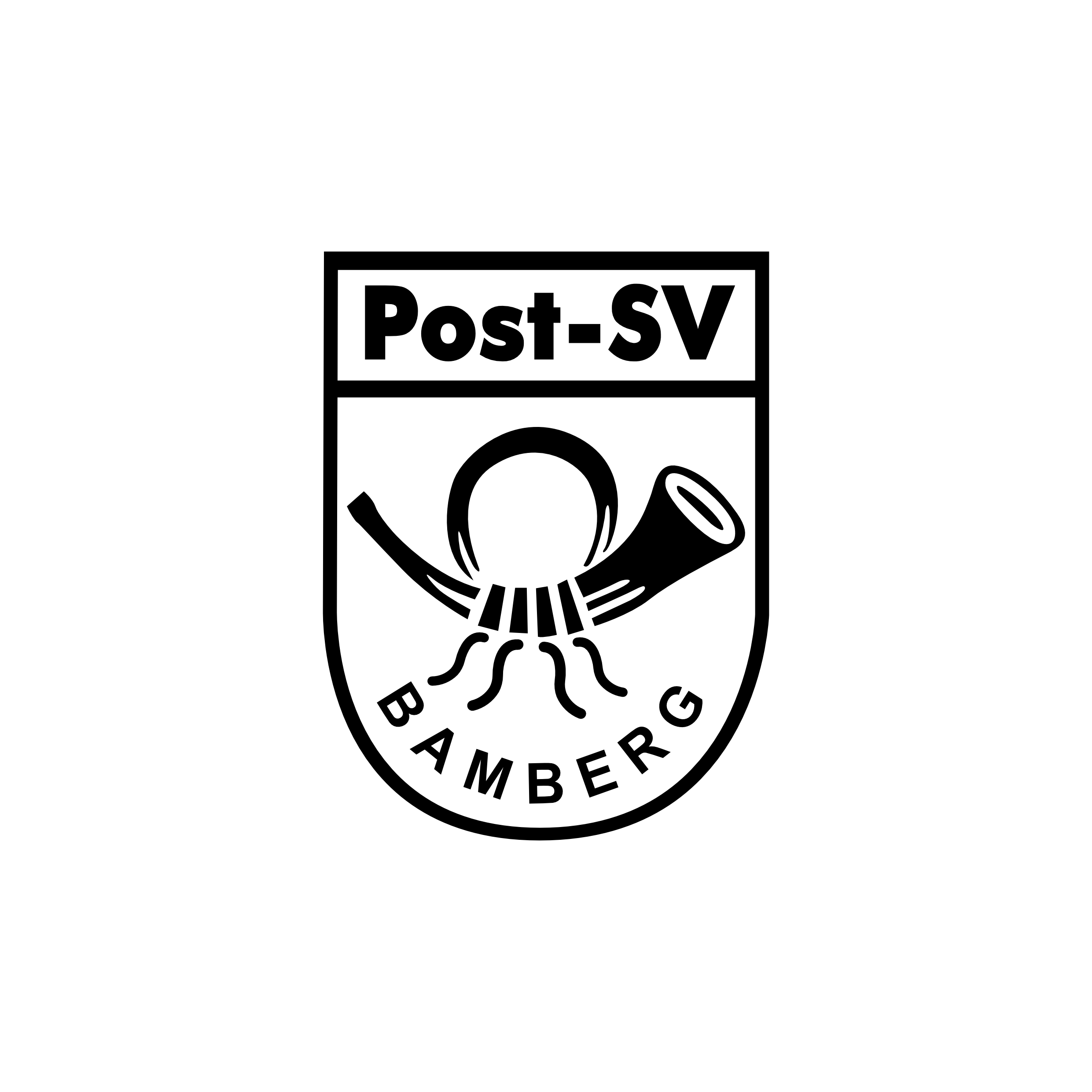 Post SV 1928 e.V. Bamberg Logo