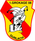 1. Große Karneval Gesellschaft 1908 Durlach e.V. Logo