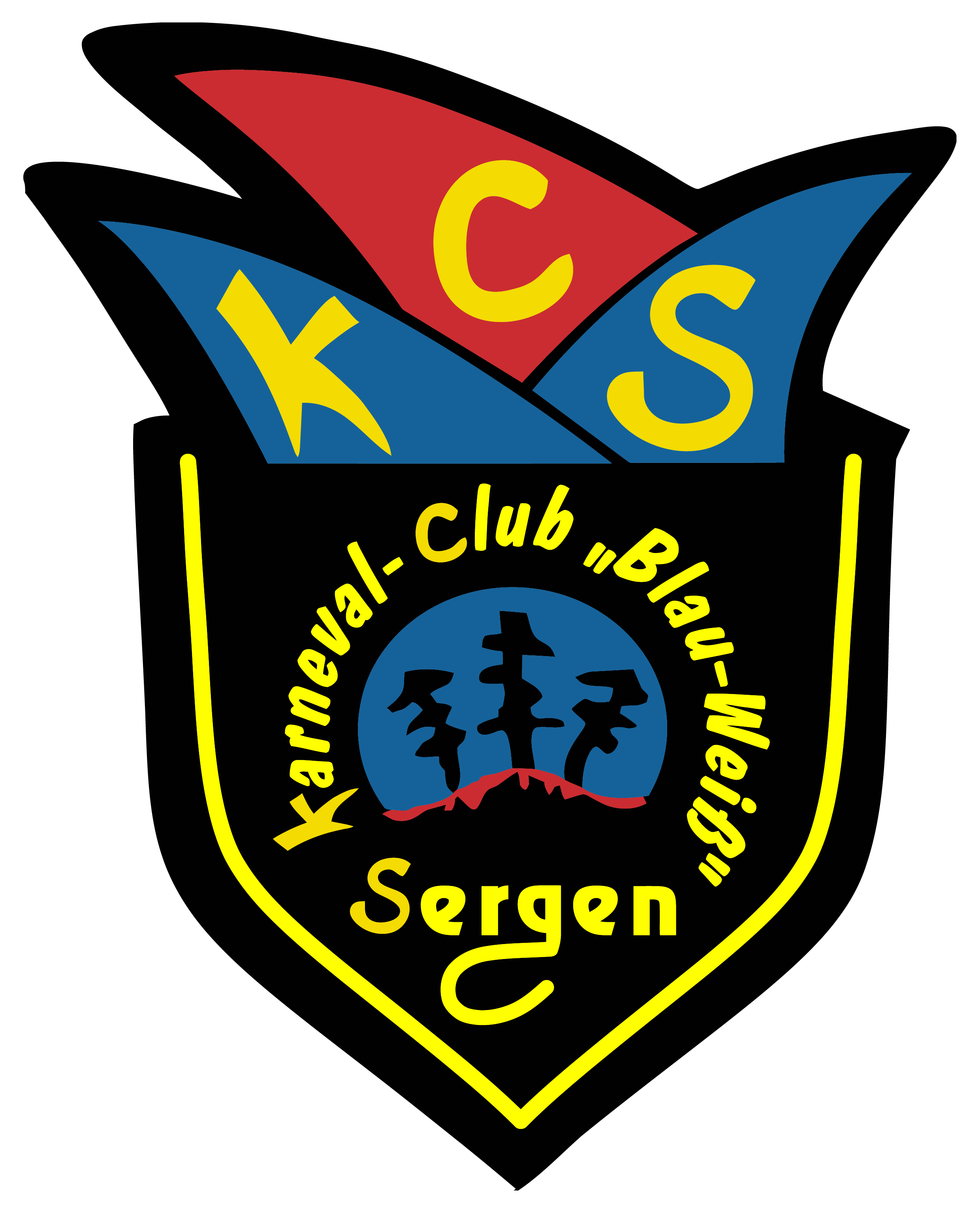 Karneval-Club Blau-Weiß Sergen Logo