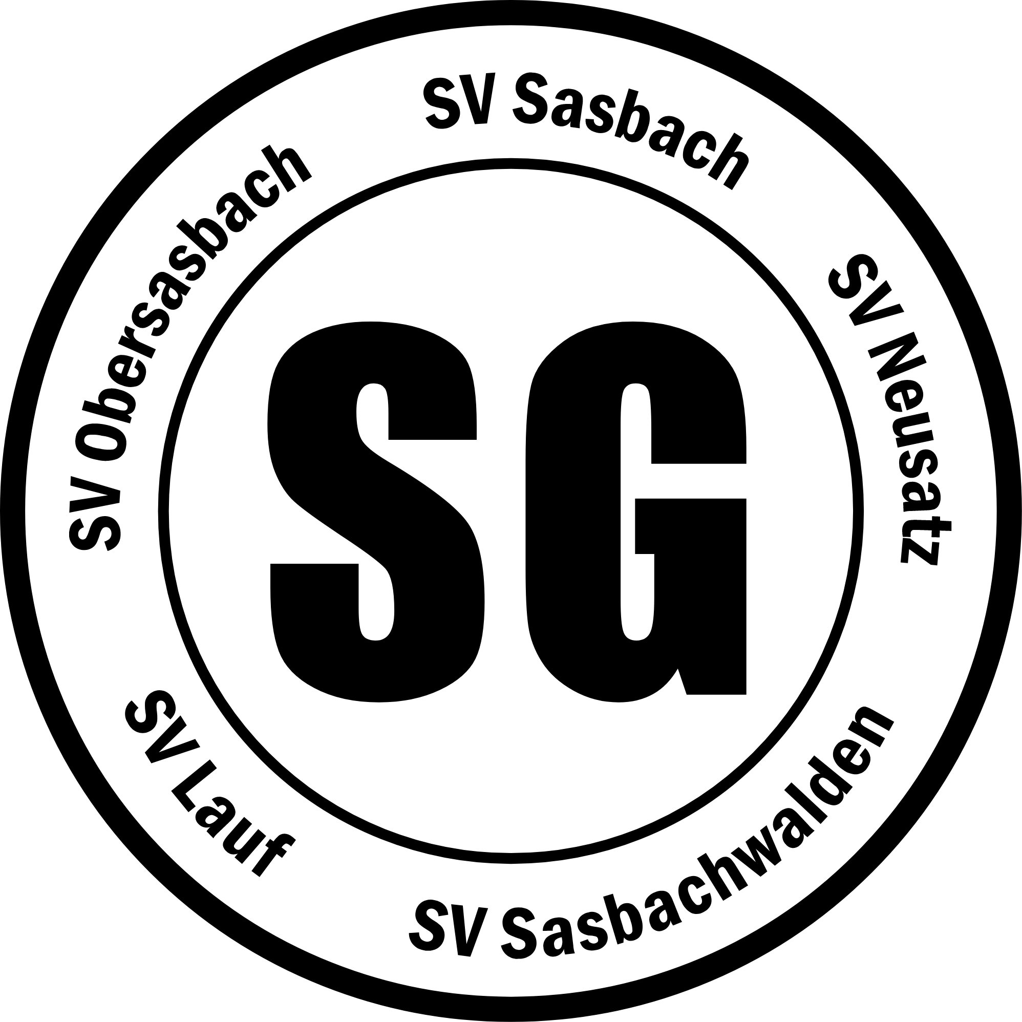 SG LAUF/OBERSASBACH/SASBACH/ NEUSATZ/SASBACHWALDEN Logo