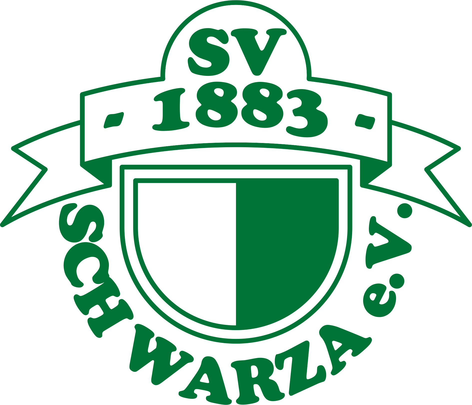SV 1883 Schwarza - Segeln Logo