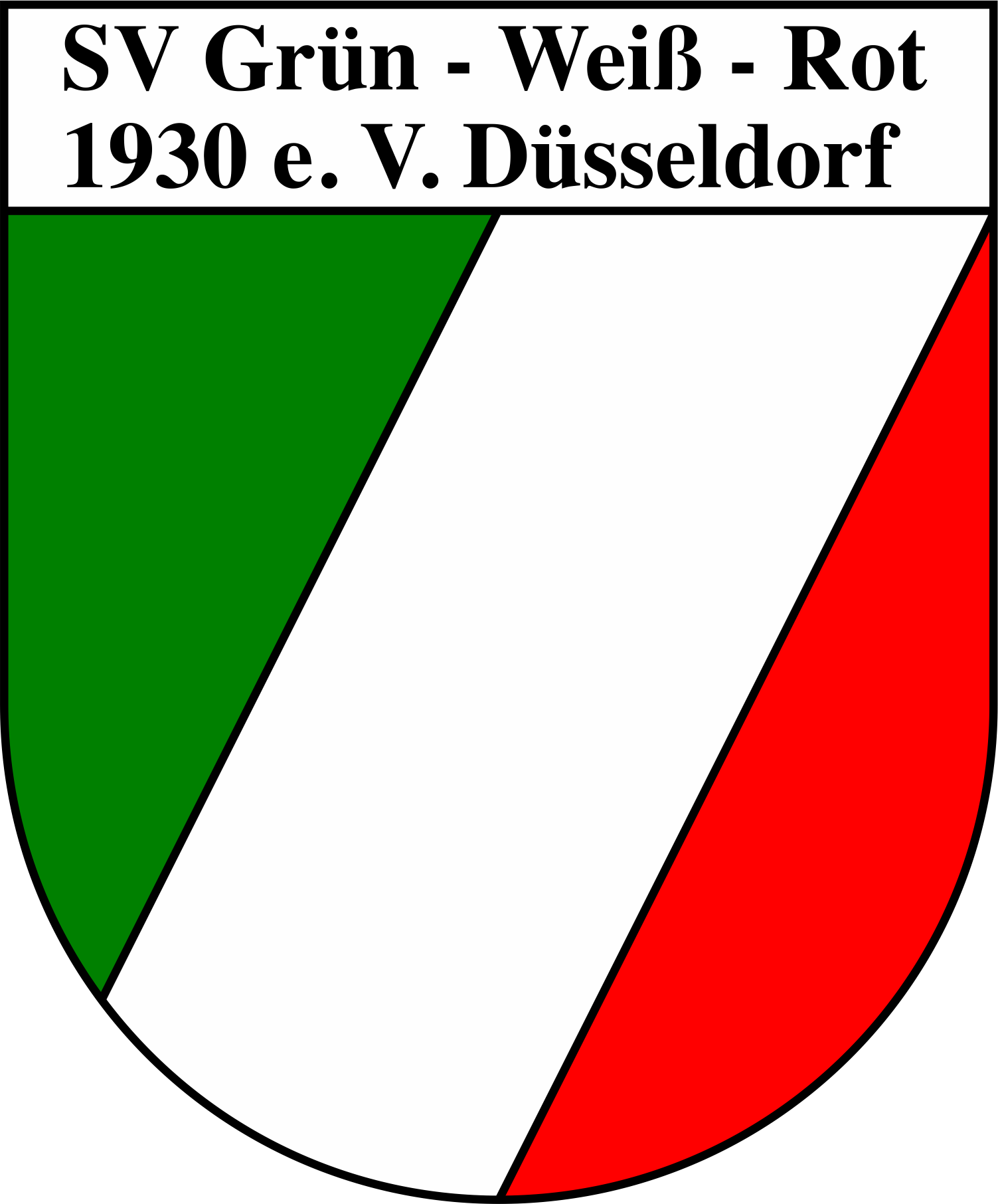 SV Grün-Weiß-Rot 1930 Düsseldorf e.V. Logo