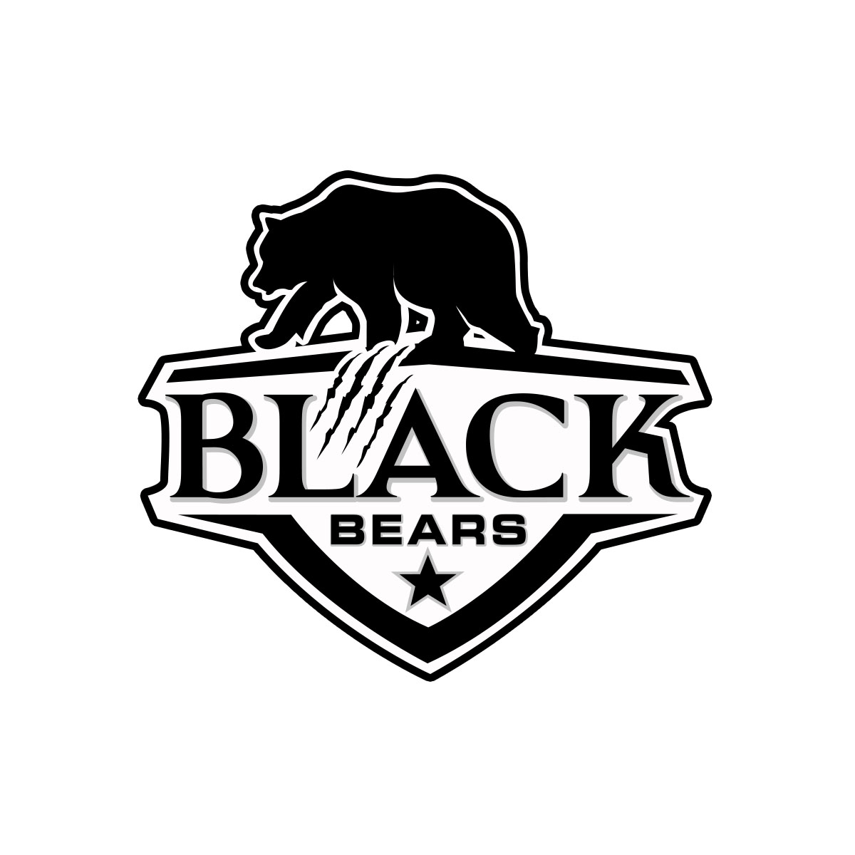 BLACK BEARS - TEAMSHOP Logo