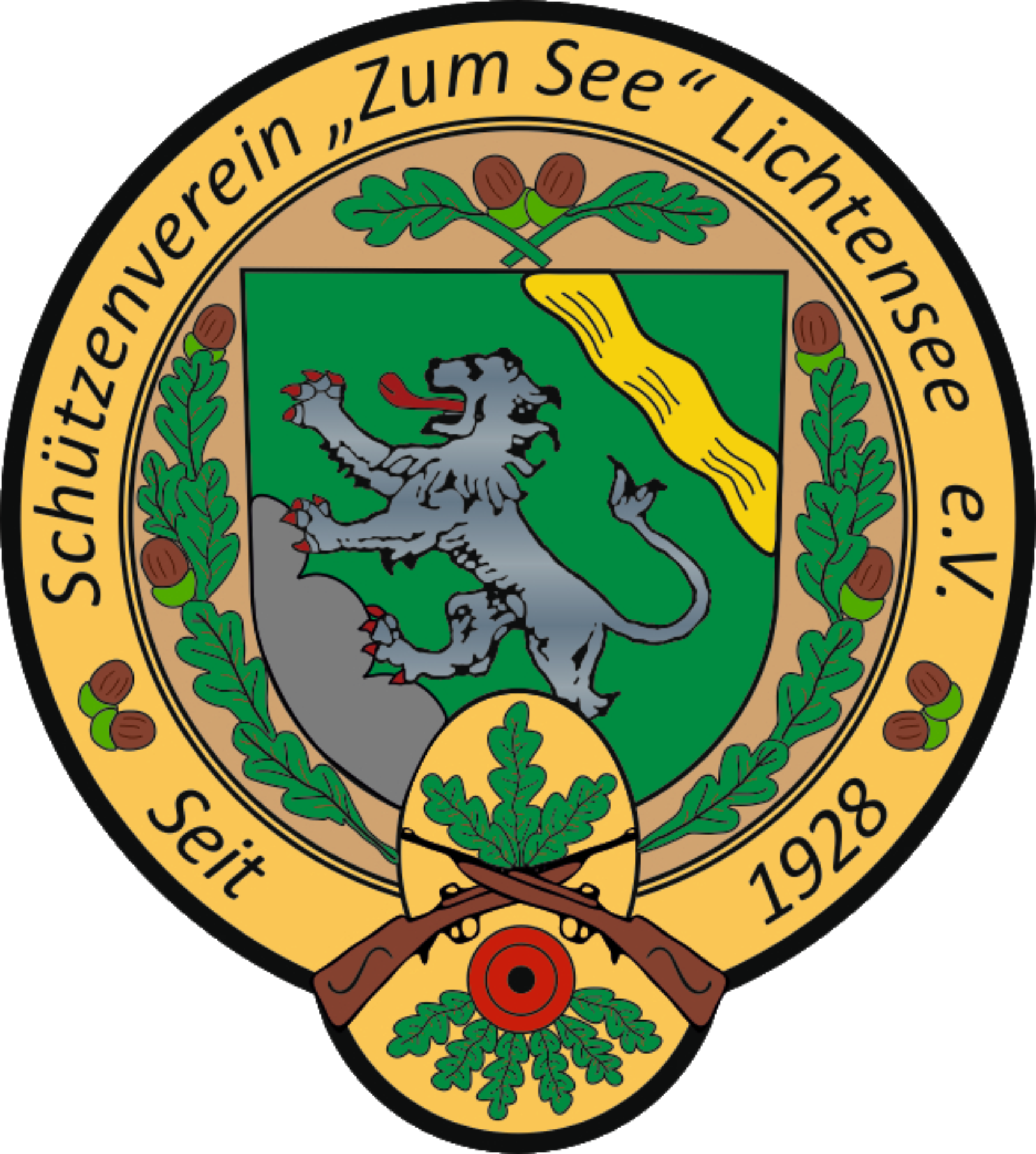 Schützenverein Zum See Lichtensee e.V. Logo