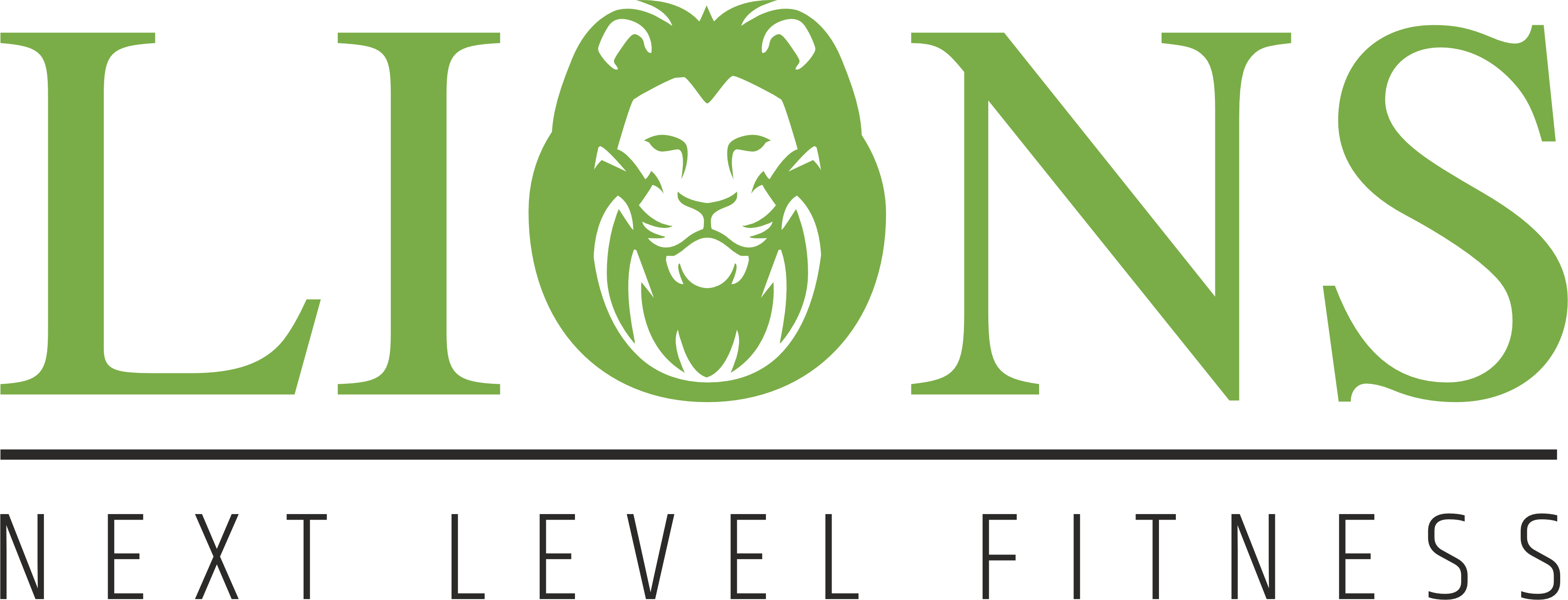 LIONS NEXT LEVEL FITNESS Logo