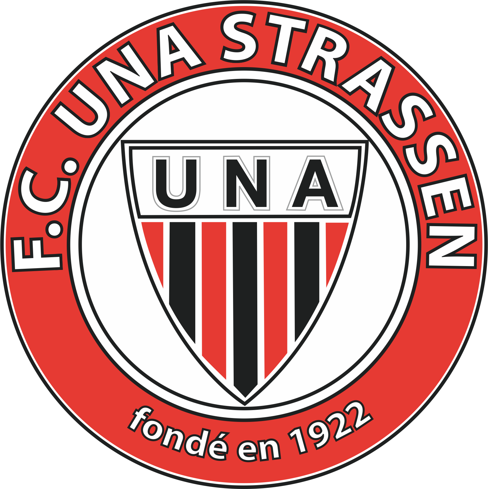 FC UNA STRASSEN TEAM Logo
