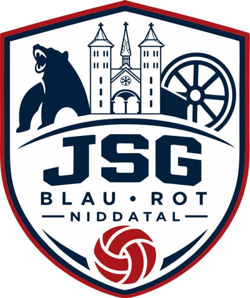 JSG Blau-Rot Niddatal Logo