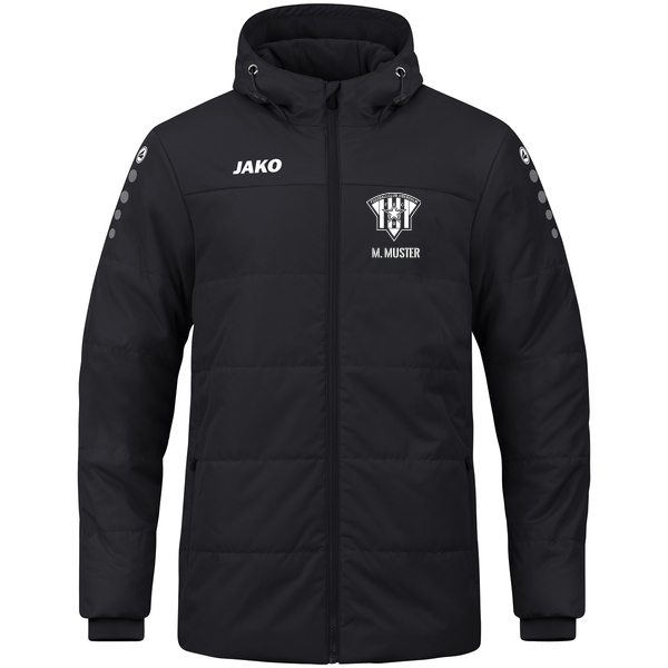 Coachjacke Team mit Kapuze