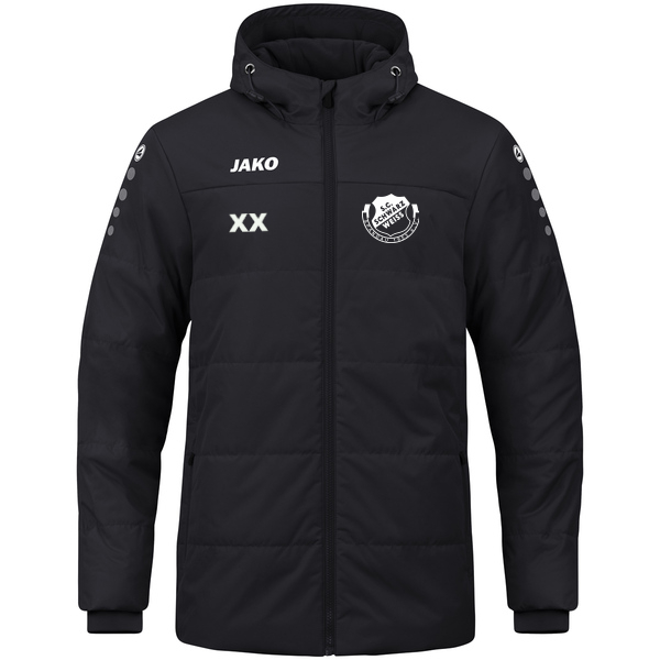 Coachjacke Team mit Kapuze