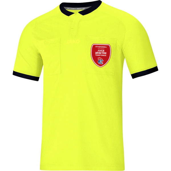 Maillot arbitre manches courtes